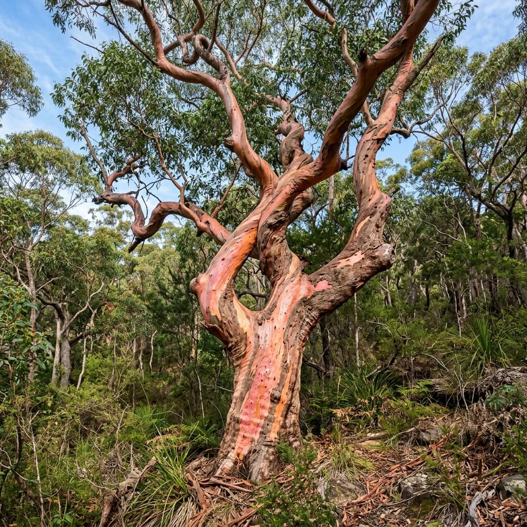 Sydney Red Gum in a realistic interior/exterior setting